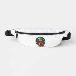 Christmas Dog Dachshund Santa Xmas Wiener Women Me Bum Bags