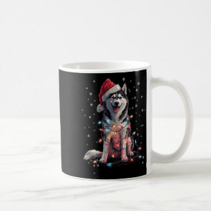 Christmas Dog Husky Santa Xmas Women Men Kids  Coffee Mug