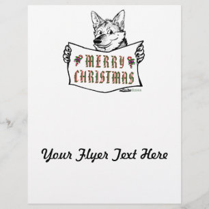 Christmas Dog: Merry Christmas! Flyer