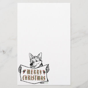 Christmas Dog: Merry Christmas! Stationery