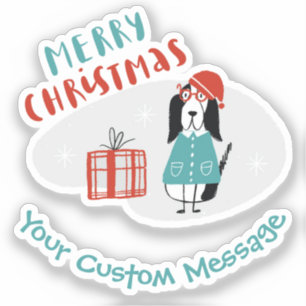 Christmas Dog Personalised