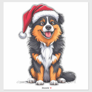 Christmas Dog Santa Hat Holiday Cute Pet Lovers