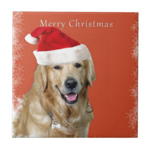 Christmas Dog Tile