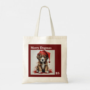 Christmas Dogs for Everyday Adventures - dog-mas Tote Bag