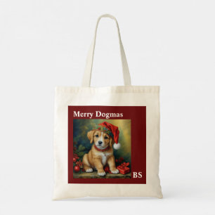 Christmas Dogs for Everyday Adventures - dog-mas Tote Bag