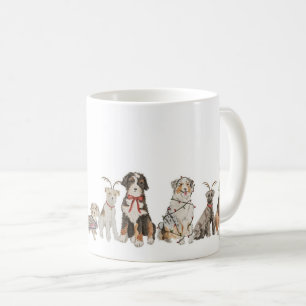 Christmas Dogs Mug