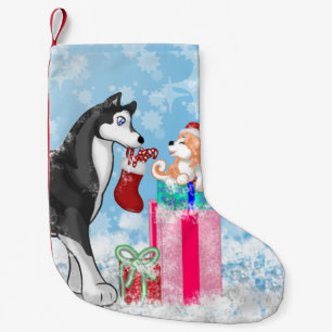 Christmas Dogs! Small Christmas Stocking