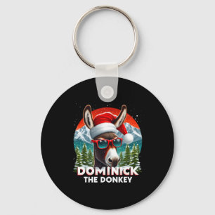 Christmas Dominick The Donkey Christmas Xmas Donke Key Ring