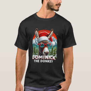 Christmas Dominick the Donkey Christmas Xmas Donke T-Shirt