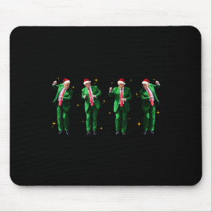 Christmas Donald Trump President 2024 Dancing Funn Mouse Pad