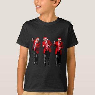Christmas Donald Trump President 2024 Dancing Funn T-Shirt