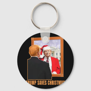 Christmas Donald Trump President 2024 Trump Saves  Key Ring