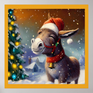 Christmas Donkey 1 Poster