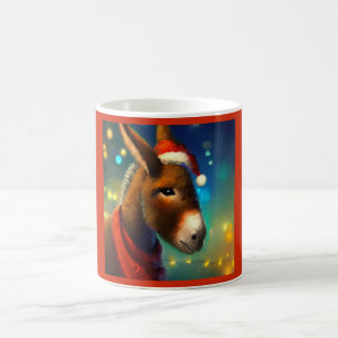 Christmas Donkey 3 Coffee Mug