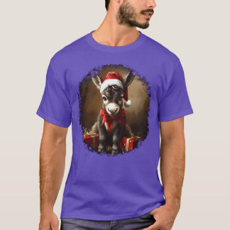 Christmas donkey boy T-Shirt
