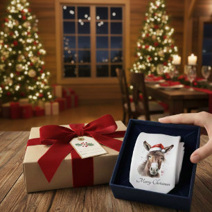 Christmas Donkey, customisable  Tie