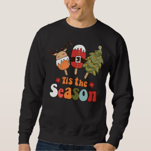 Christmas Doodles Tis' The Season Retro Holiday Co Sweatshirt
