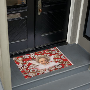Christmas Door Mat, Angel Doormat