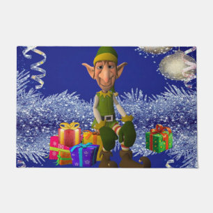 Christmas Door Mat, Elf Doormat