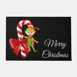 Christmas Door Mat, Elf Doormat