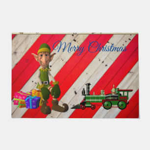 Christmas Door Mat, Elf Doormat