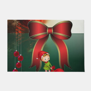 Christmas Door Mat, Elf Doormat
