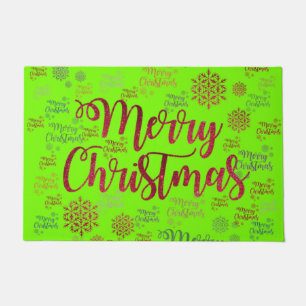 Christmas Door Mat, Merry Christmas Doormat