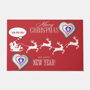 Christmas Door Mat, Merry Christmas Doormat