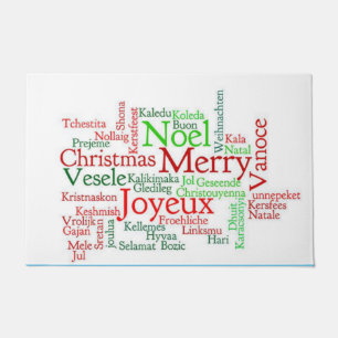 Christmas Door Mat, Merry Christmas Doormat