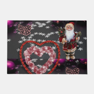 Christmas Door Mat, Santa Doormat