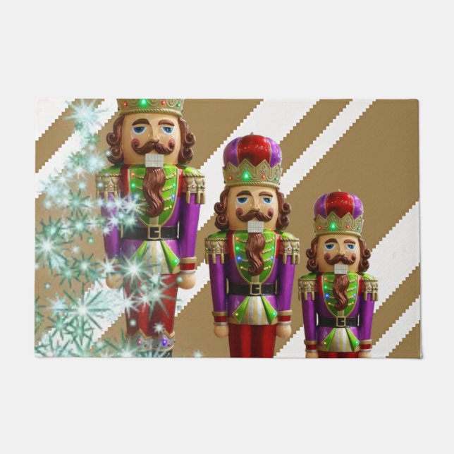 Christmas Door Mat, Soldier Doormat (Front)