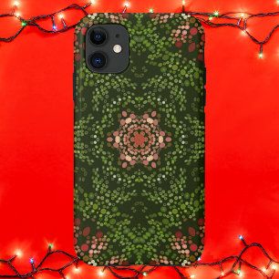 Christmas Dot Mandala iPhone 11 Case