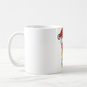 Christmas doughnuts coffee mug