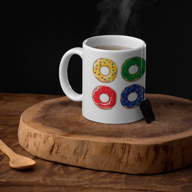 Christmas Doughnuts Coffee Mug (Creator Uploaded)