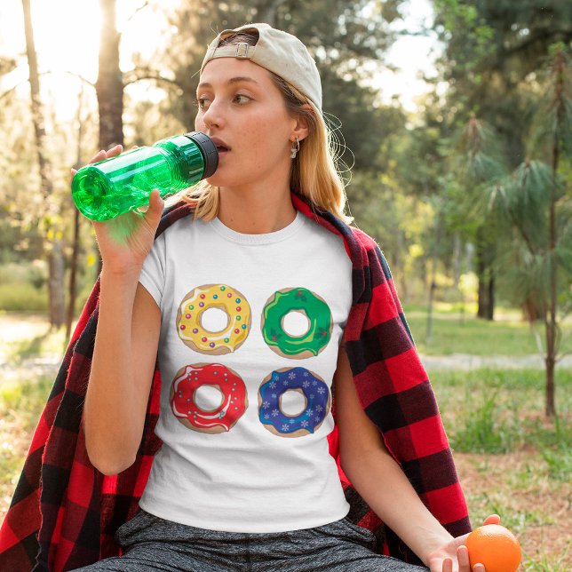 Christmas Doughnuts T-Shirt (Creator Uploaded)