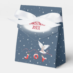 Christmas Dove with Joy Favour Box