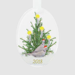 Christmas Doves Ornament