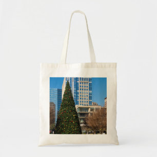 Christmas Downtown Dallas Tote Bag