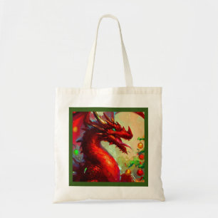 Christmas Dragon 1 Tote Bag