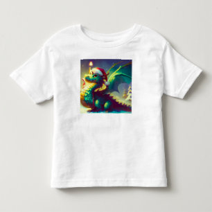 Christmas Dragon 3 Toddler T-Shirt