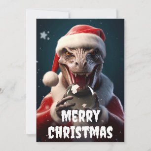 Christmas Dragon Holiday Card