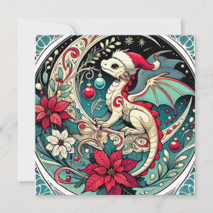 Christmas Dragon                                   Holiday Card