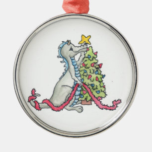 Christmas Dragon Ornament