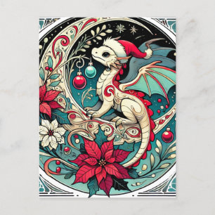 Christmas Dragon                                   Postcard