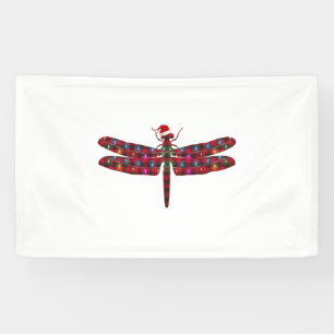 Christmas Dragonfly Banner
