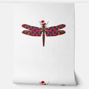 Christmas Dragonfly Wallpaper