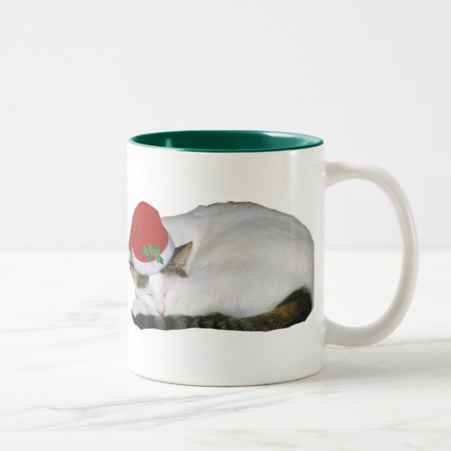 Christmas Dreams Cat Nap Mug (Right)