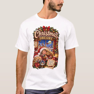 Christmas Dreams – Cozy Magical Christmas Night T-Shirt