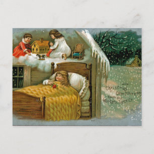 Christmas Dreams Holiday Postcard