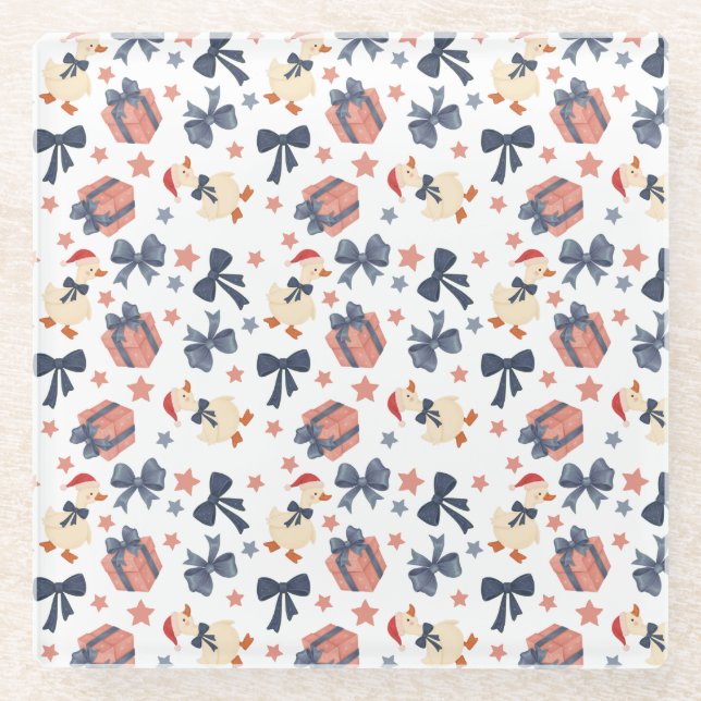 Christmas Duck Coaster (Front)